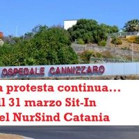 AO cannizzaro: La protesta continua…il 31 marzo Sit-In del NurSind Catania